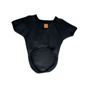Pet Couture Moletom Sem Capuz Preto EXG