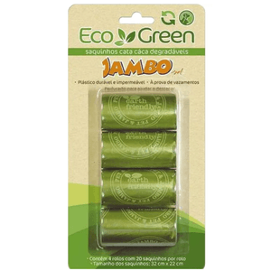 Sacolas Plásticas Ecológicas - 4 Unidades