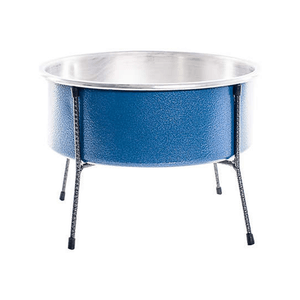 Comedouro Aramado Simples Mini Azul - 600Ml