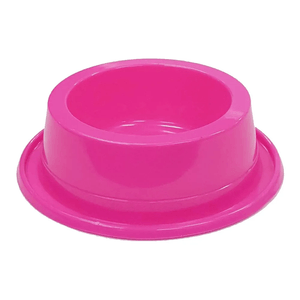 Comedouro Filhotes Antiformiga  Rosa Neon - 300Ml
