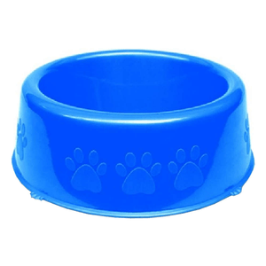 Comedouro Perolizado Luxo 1900ml Azul