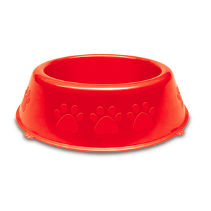 Comedouro Perolizado Luxo 1900ml Vermelho