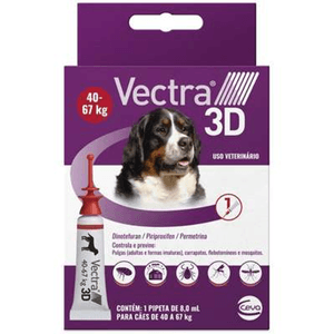 Vectra 3D Cães 40 A 67 Kg