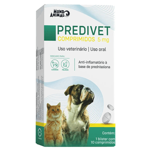 Predivet 5 Mg 10 Comprimidos