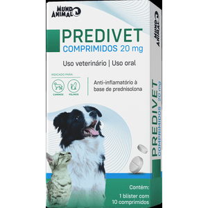 Predivet 20 Mg 10 Comprimidos