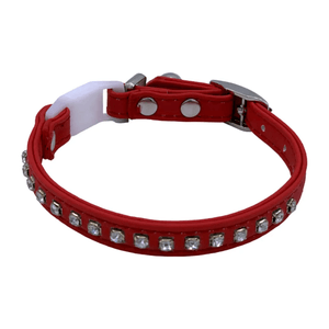 Coleira Zooland Para Gatos Modelo 1429 - Vermelho