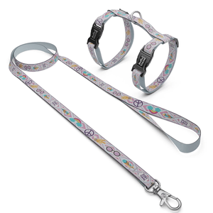 Peitoral H + Guia Para Gatos Premium - Free Spirit