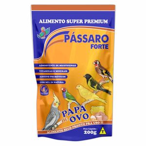 Papa De Ovo Pássaro Forte - 200G