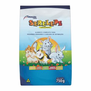 Ração Serelepe Extrusado Para Roedores - 750G
