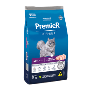 Premier Fórmula Gatos Adultos Frango 7,5 kg