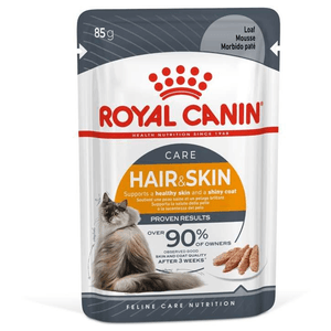 Ração Úmida Sache Royal Canin Hair E Skin Gatos 85 G