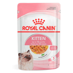 Ração Úmida Sache Royal Canin Jelly Gatos Filhotes Ate 12 Meses 85 G