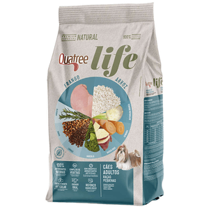 Ração Seca Quatree Life Adultos Pequenos Frango 1 Kg