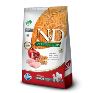 Ração Seca N&D Ancestral Canine Frango Sênior Medium 10,1 Kg