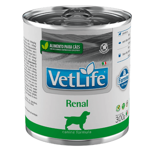 Ração Úmida Vet Life Canine Wet Renal 300 G