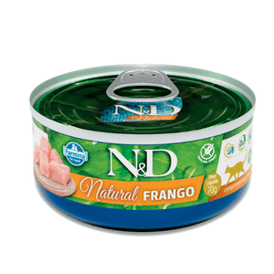 Ração Úmida Nd Feline Wet Natural Frango 70 G