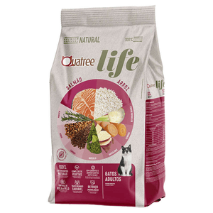 Ração Seca Quatree Life Gatos Adultos 3 Kg