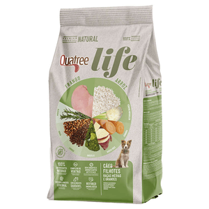 Ração Seca Quatree Life Filhotes Médios e Grandes 15 Kg