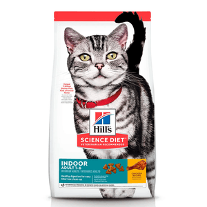 Ração Hill's Science Diet Indoor para Gatos Adultos Castrados Sabor Frango 7,03 Kg