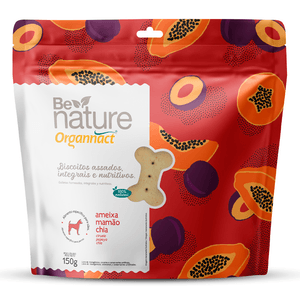 Biscoito Organnact Be Nature Ameixa 150 G