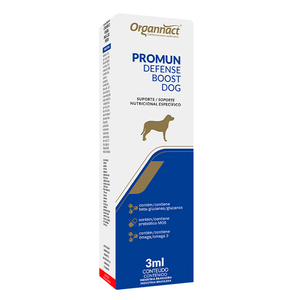 Suplemento Organnact Promum Defense Boost Dog para Cães 3 ml