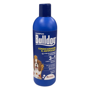 Shampoo E Condicionador Covelli Bulldog Antipulgas - 500Ml