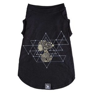 Camiseta Snoopy geometry preto - PP