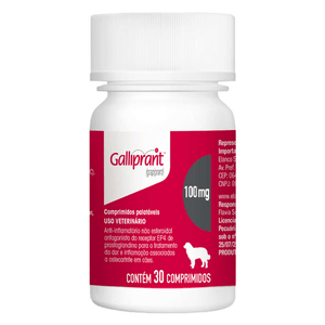 Galliprant 100 Mg 30 Comprimidos