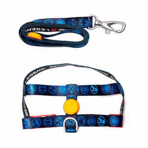 Kit guia +  peitoral em Nylon  piticas Avengers - G