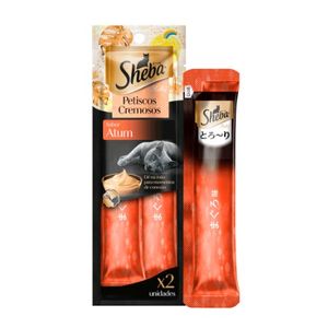 Petisco Cremoso Sheba Atum 24G
