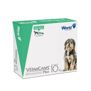 Vermicanis 800 Mg Para Cães Até 10 Kg