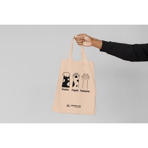 Ecobag Pedra Papel E Tesoura