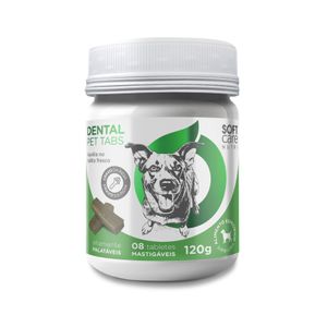 Soft Care Nutri Dental Pet Tabs 8 Tabletes Mastigáveis