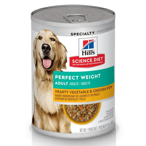 Ração Úmida Hill's Science Diet Peso Perfeito Para Cães Adultos Sabor Frango E Vegetais - 354 G