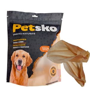 Orelha Bovina Branqueada Petsko 4 Unidades