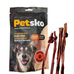 Bexiga Bovina Palito Petsko 10 Unidades