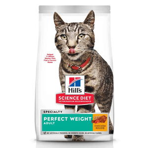 Ração Hill's Science Diet Peso Perfeito Para Gatos Adultos Sabor Frango - 1,36 Kg