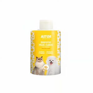 Astor Banho em Casa Shampoo Pelos Claros 300ml
