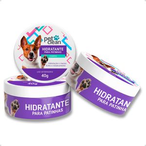 Hidratante de Patinhas Bálsamo Petclean 40g