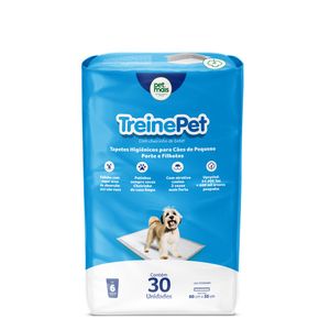 Tapete Higiênico Treinepet 60x55 30 unidades