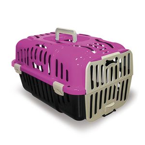 Caixa De Transporte Joy Furacão Pet N2 Rosa