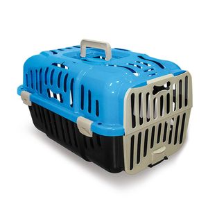 Caixa De Transporte Joy Furacão Pet N2 Azul