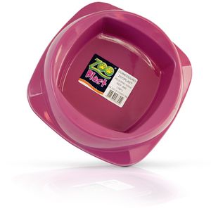 Comedouro Zooplast Filhote 300ml Rosa