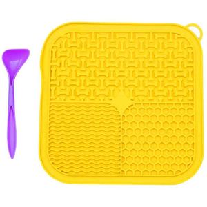 Brinquedo e Comedouro Lamb Lamba Square Amarelo