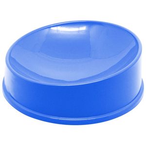 Comedouro Plástico Gato Prime 200ml Azul