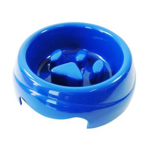 Comedouro Plástico Coma Melhor Slim Furacão Pet Azul