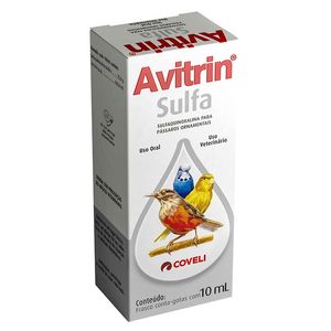 Antibiótico Avitrin Sulfa - 10Ml