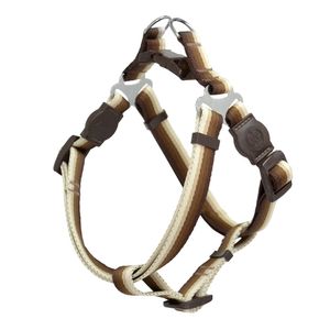 Peitoral Americano Poliéster São Pet Degradê Marrom M