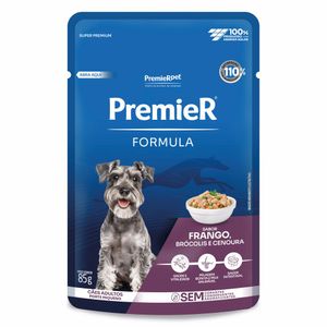 Sachê Premier Cães Frango Brócolis Cenoura 85g