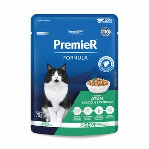 Sachê Premier Gatos Atum Brócolis Cenoura 70g